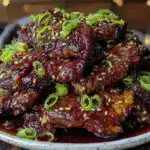 crispy Mongolian beef - featured image
