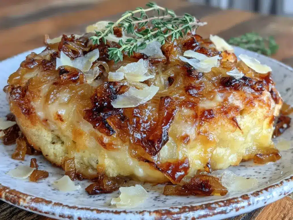 Crispy One-Pot French Onion Chicken - featured image