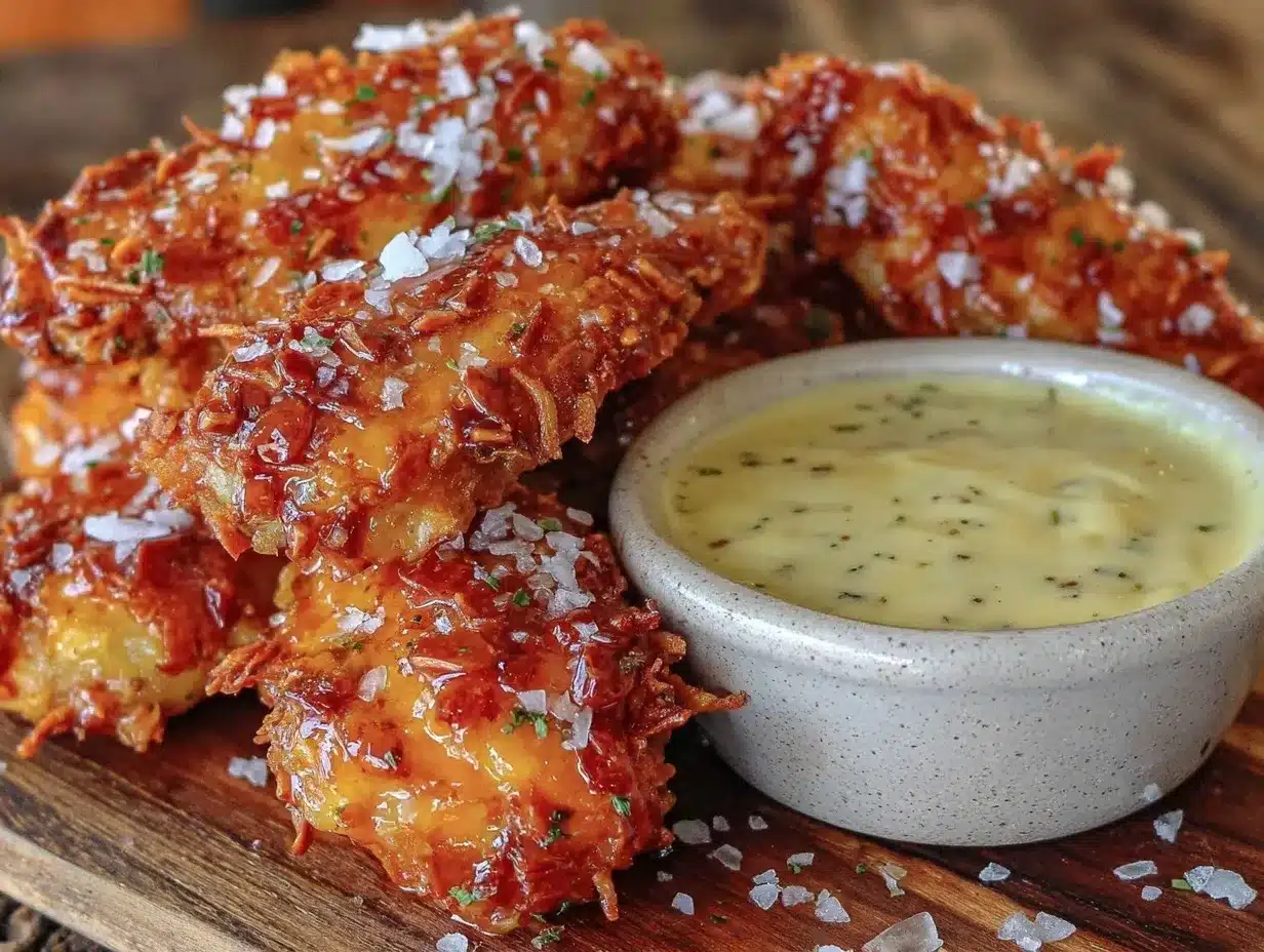 crispy pretzel-crusted chicken wings preparation steps