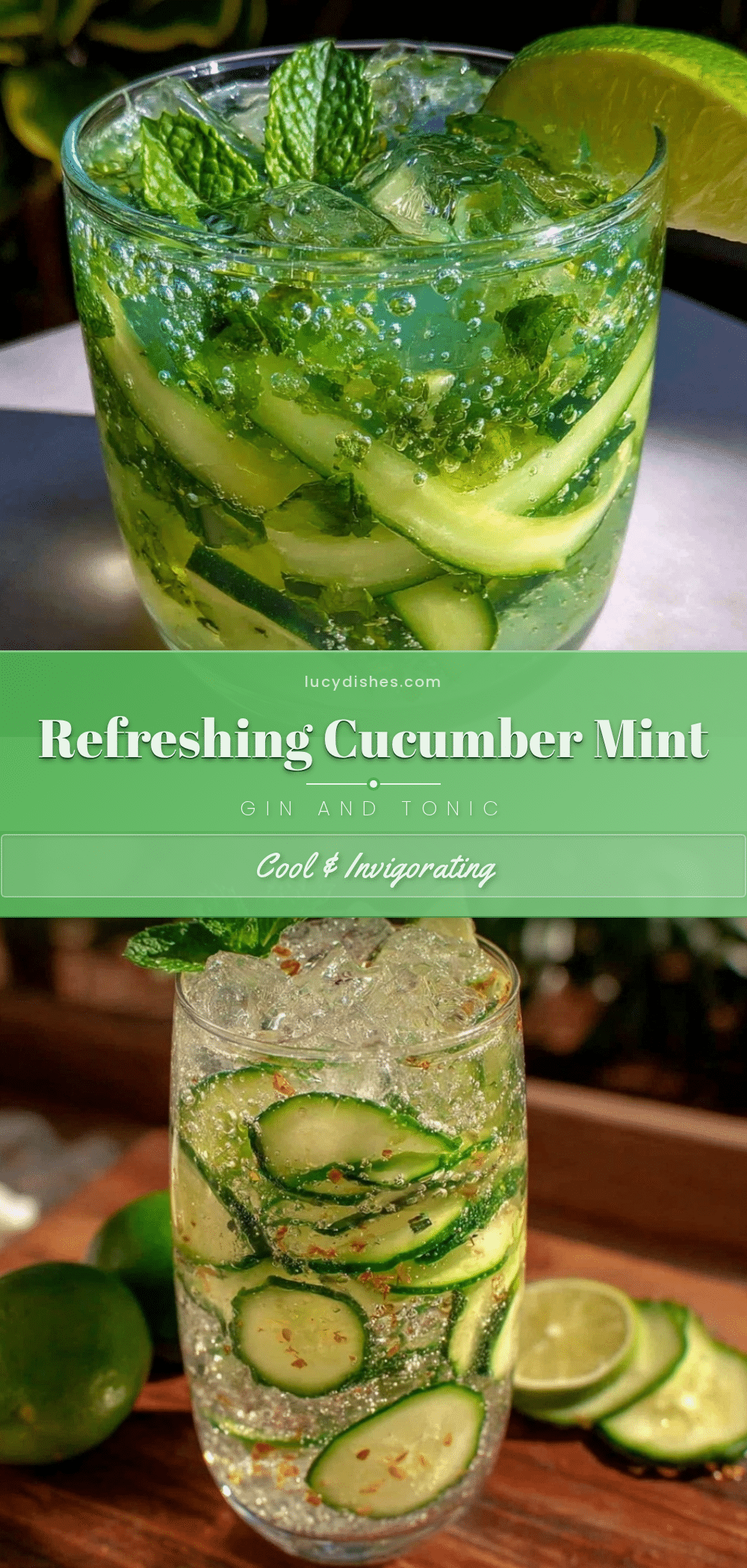 cucumber mint gin and tonic recipe