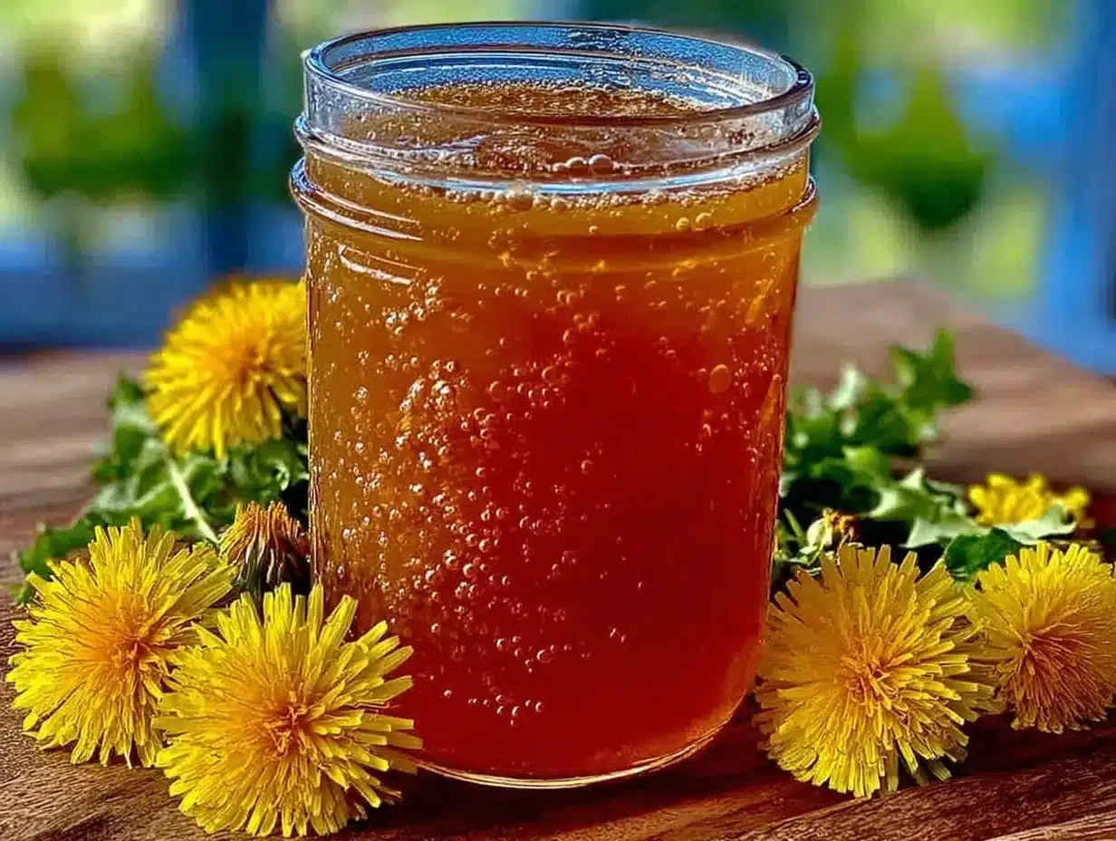 dandelion wine recipe preparation steps