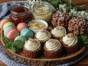 Easter dessert charcuterie board - featured image