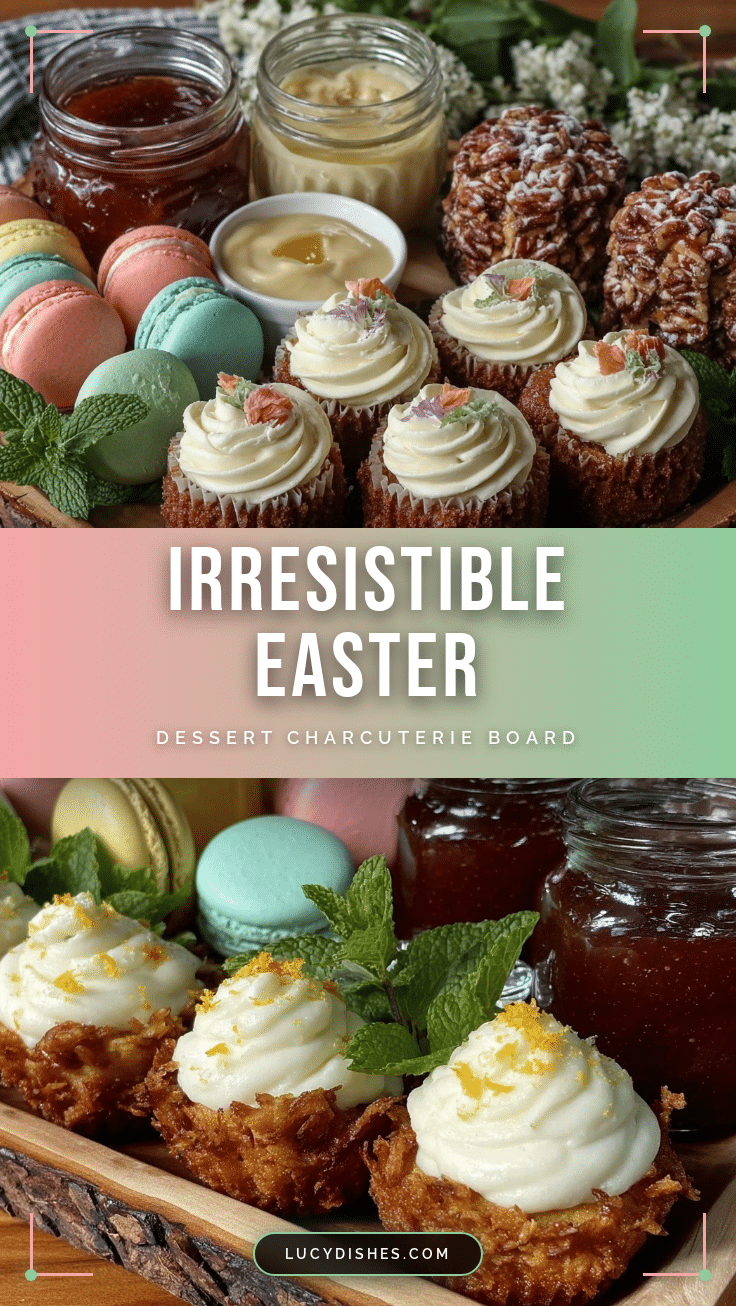 Easter dessert charcuterie board recipe