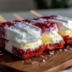 Easy Firecracker Ice Cream Bars - featured image