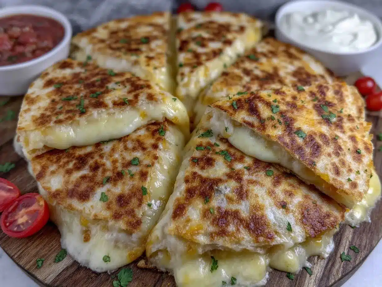 easy kid-friendly cheese quesadillas preparation steps