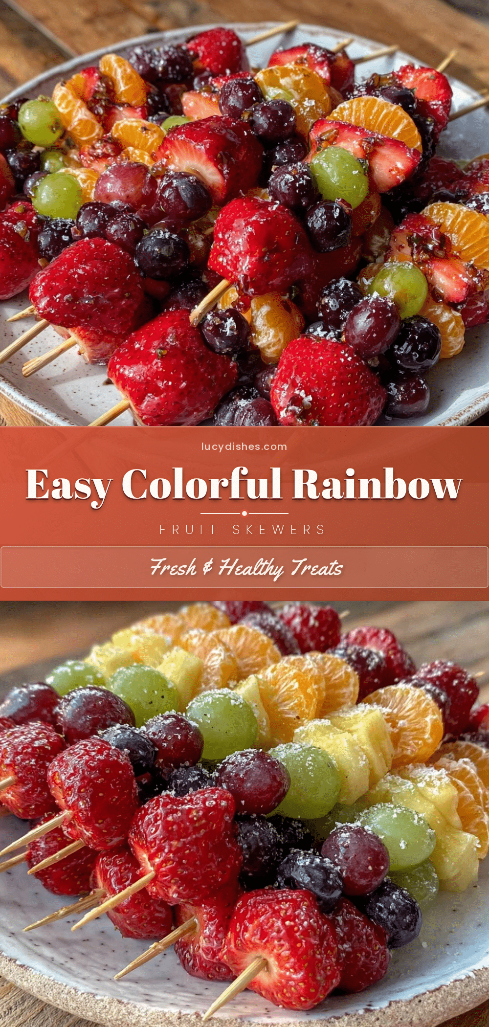 easy picky eater rainbow fruit skewers recipe