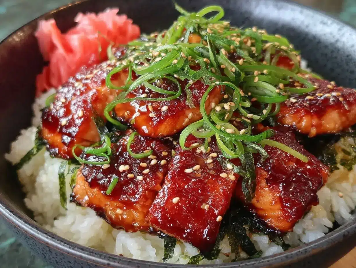easy teriyaki salmon bowl preparation steps