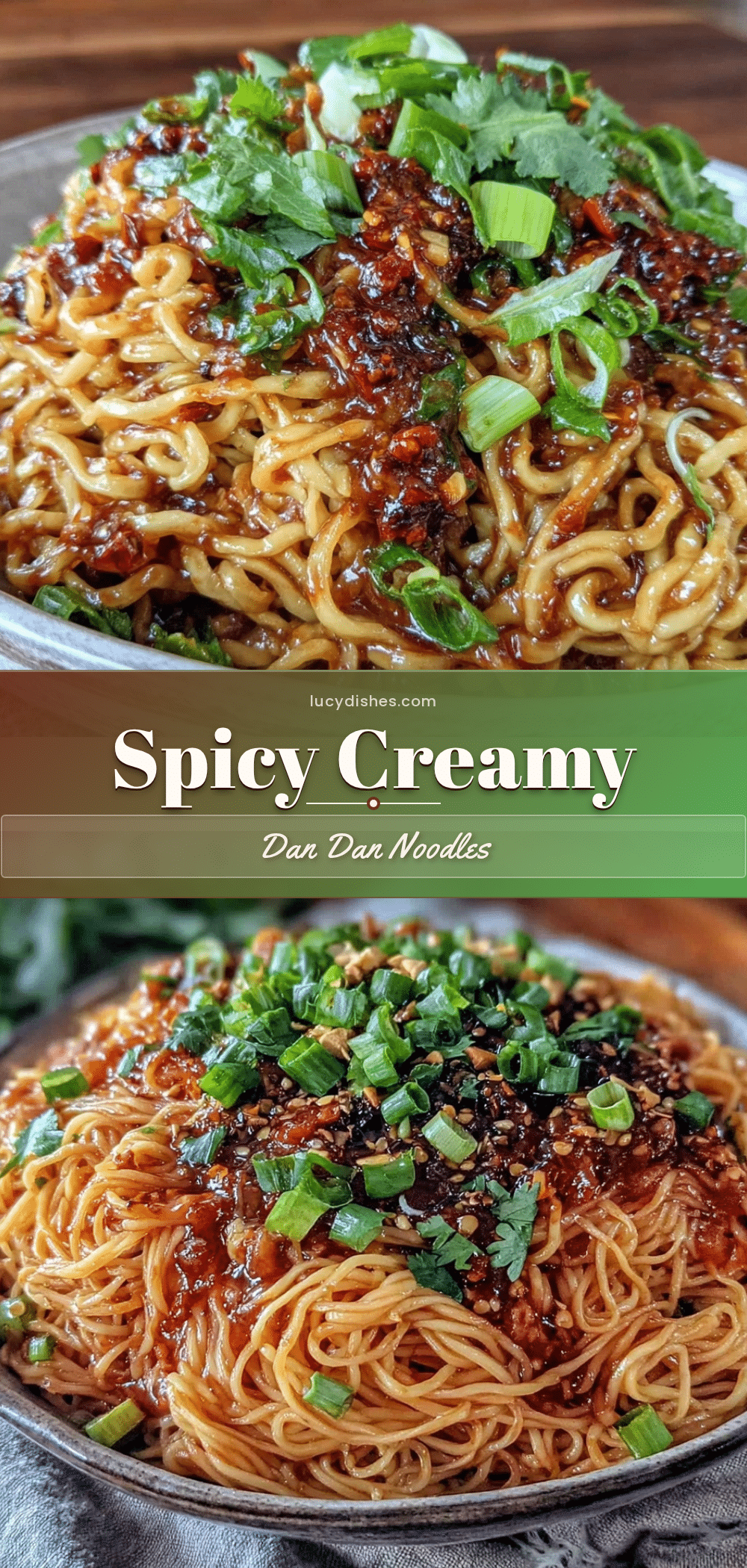 Flavorful Dan Dan Noodles recipe