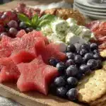 fourth of july charcuterie board - featured image