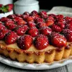 French strawberry tart - featured image