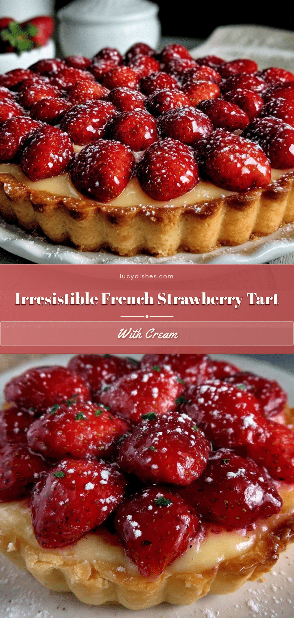French strawberry tart recipe