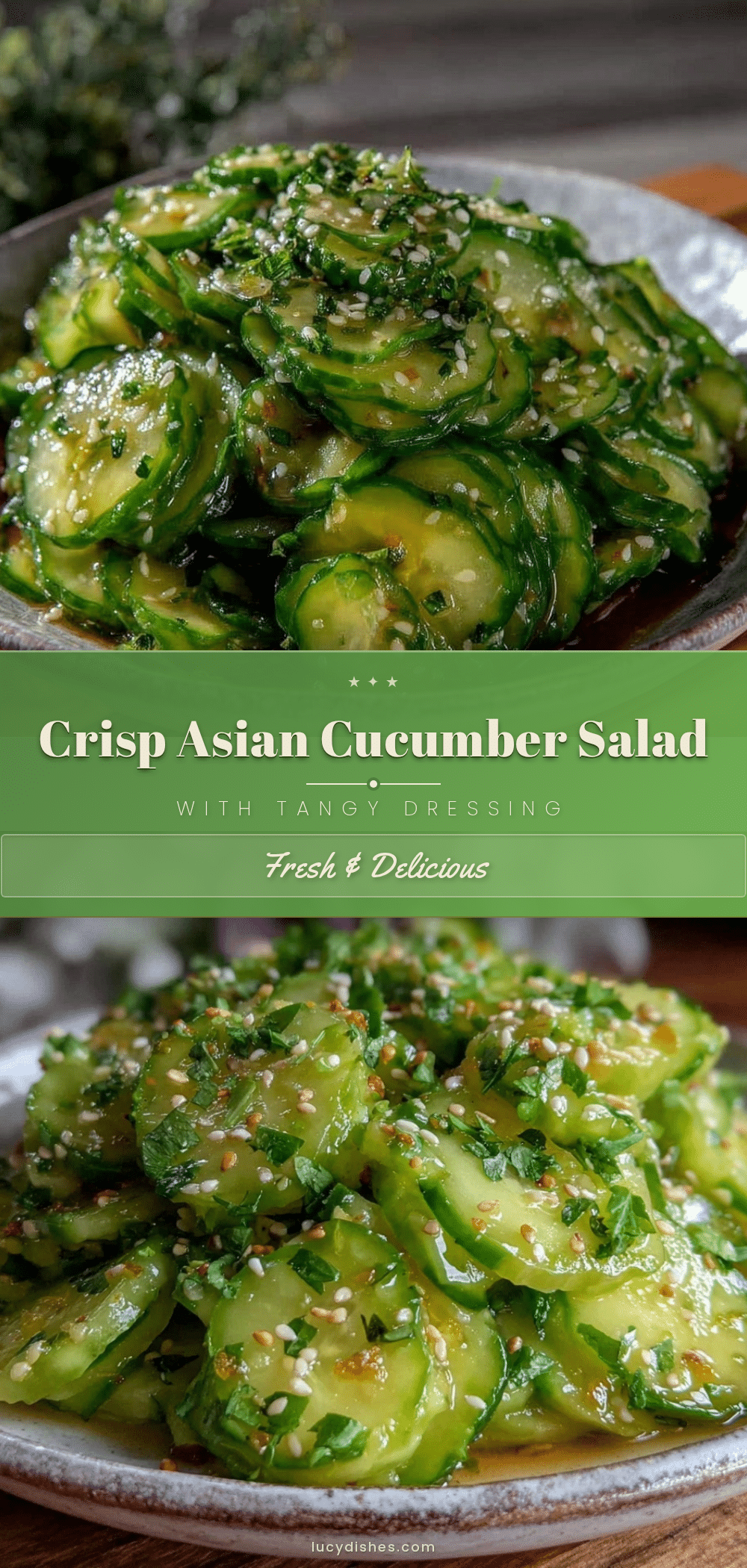Fresh Asian Cucumber Salad recipe