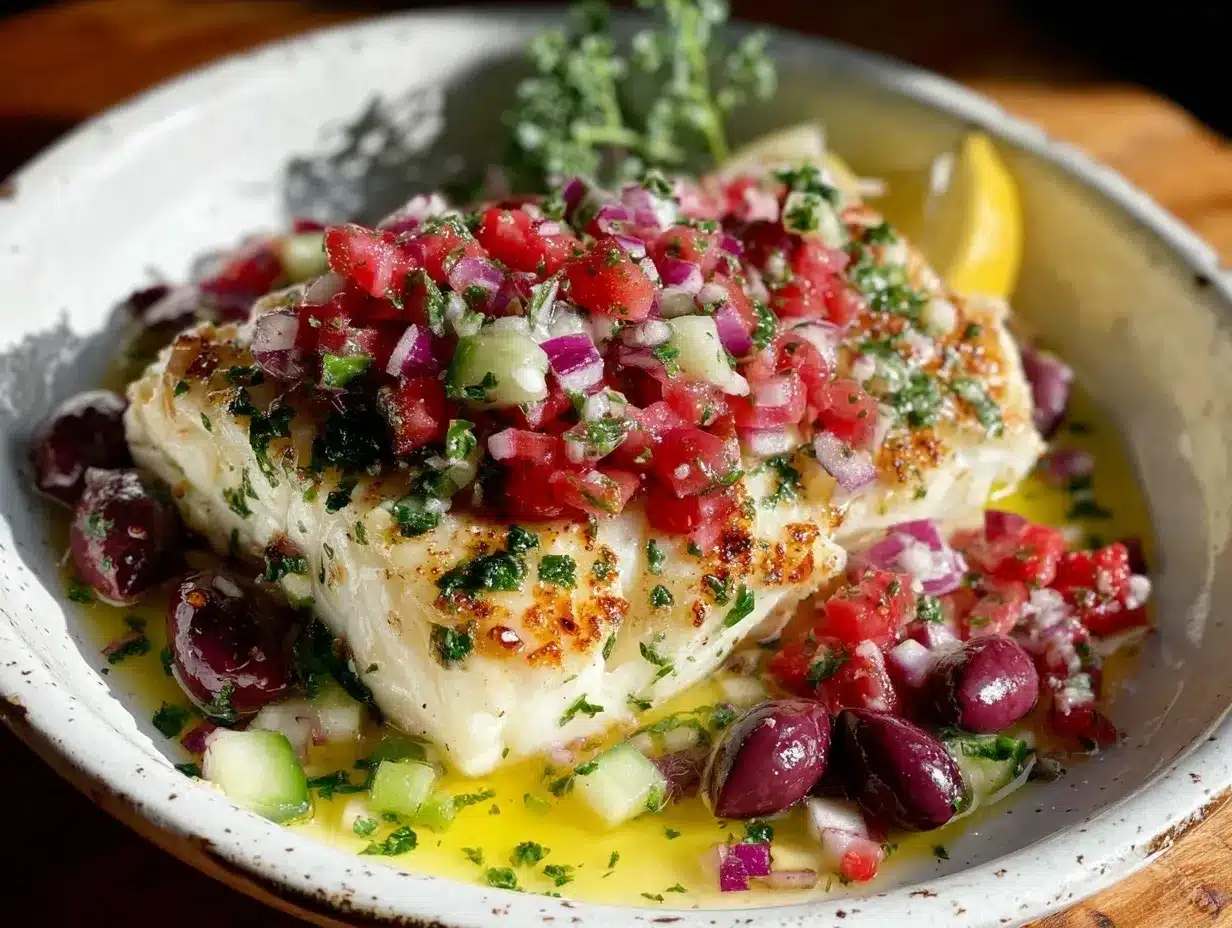 fresh baked cod preparation steps