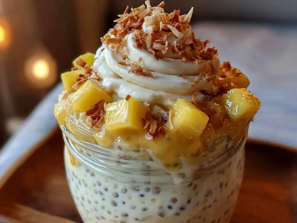 fresh chia pudding parfait - featured image