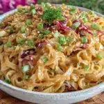 fresh cold sesame noodle salad - featured image