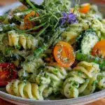 Fresh Green Goddess Pasta Salad - featured image