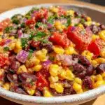 Fresh Mexican Corn and Black Bean Salad - featured image