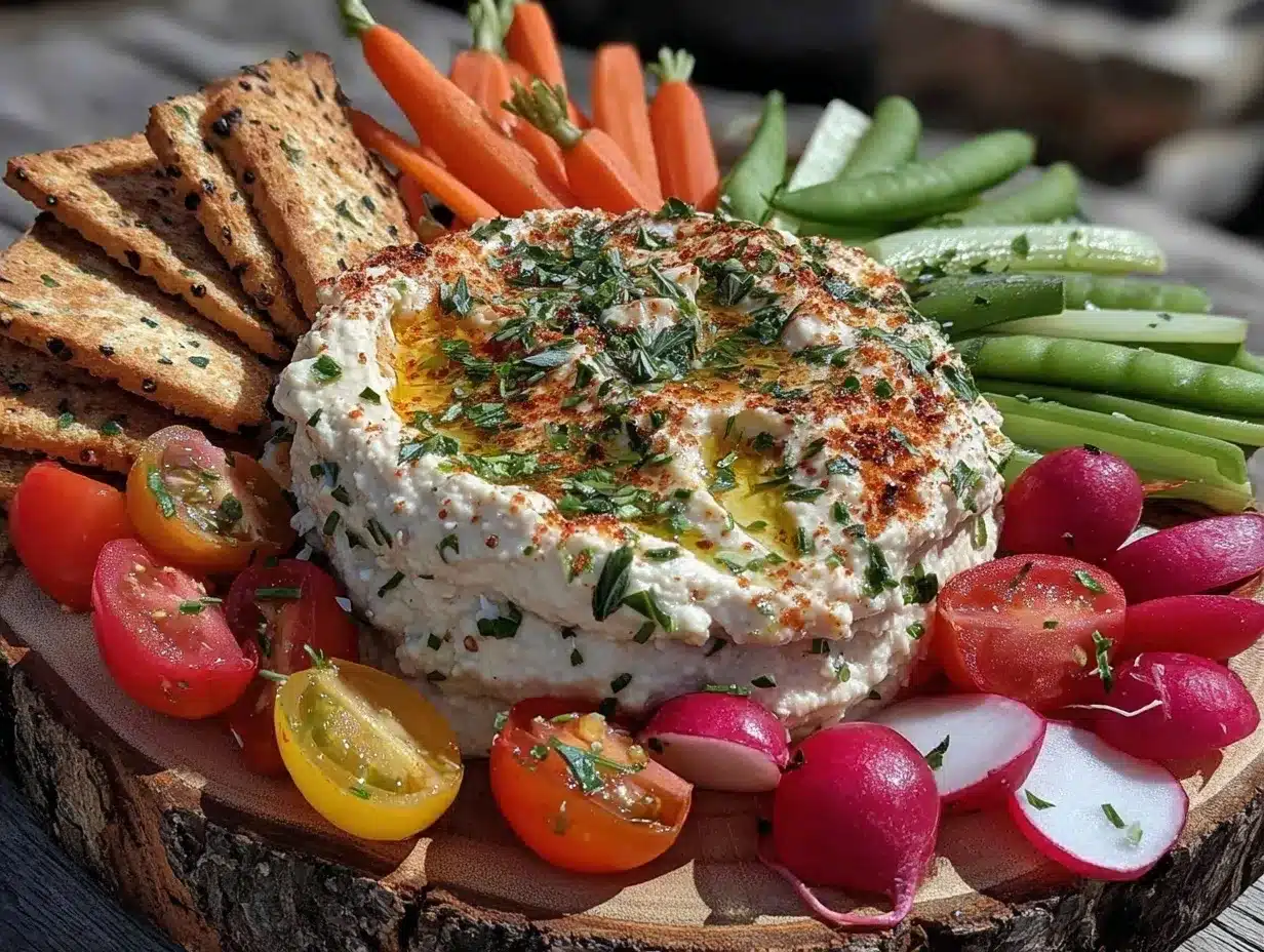 fresh spring garden charcuterie preparation steps