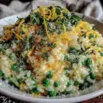 fresh spring risotto - featured image