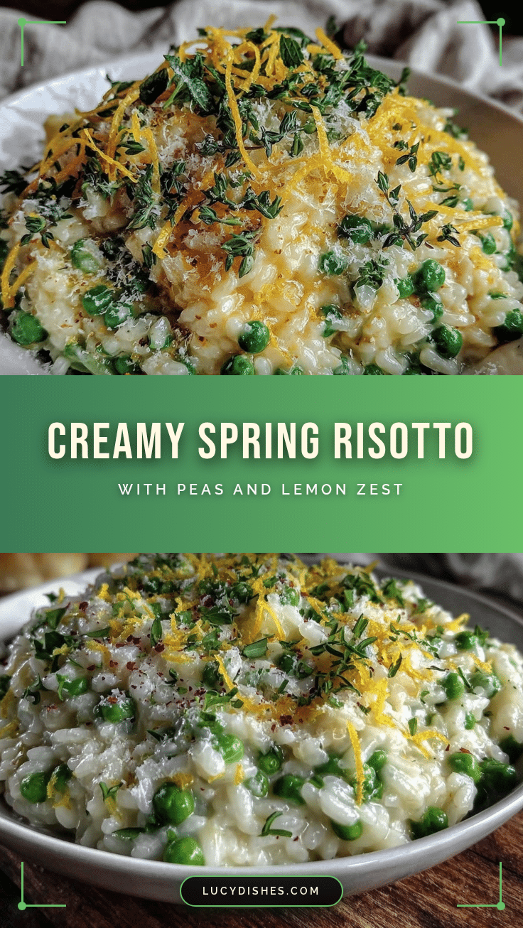 fresh spring risotto recipe