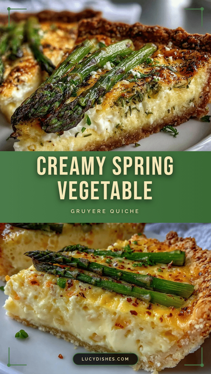 fresh spring vegetable quiche recipe