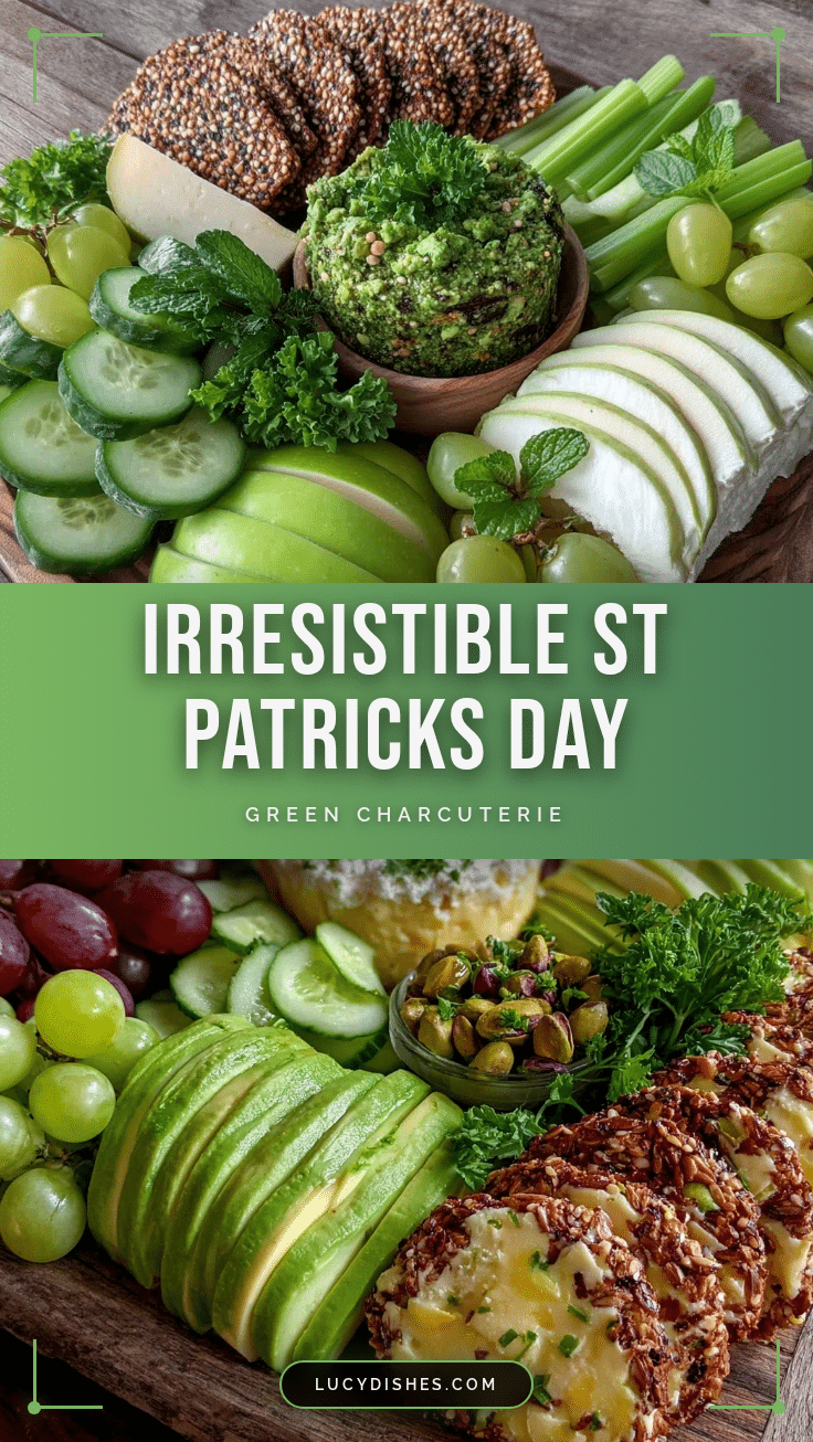 Fresh St. Patrick’s Day charcuterie board recipe