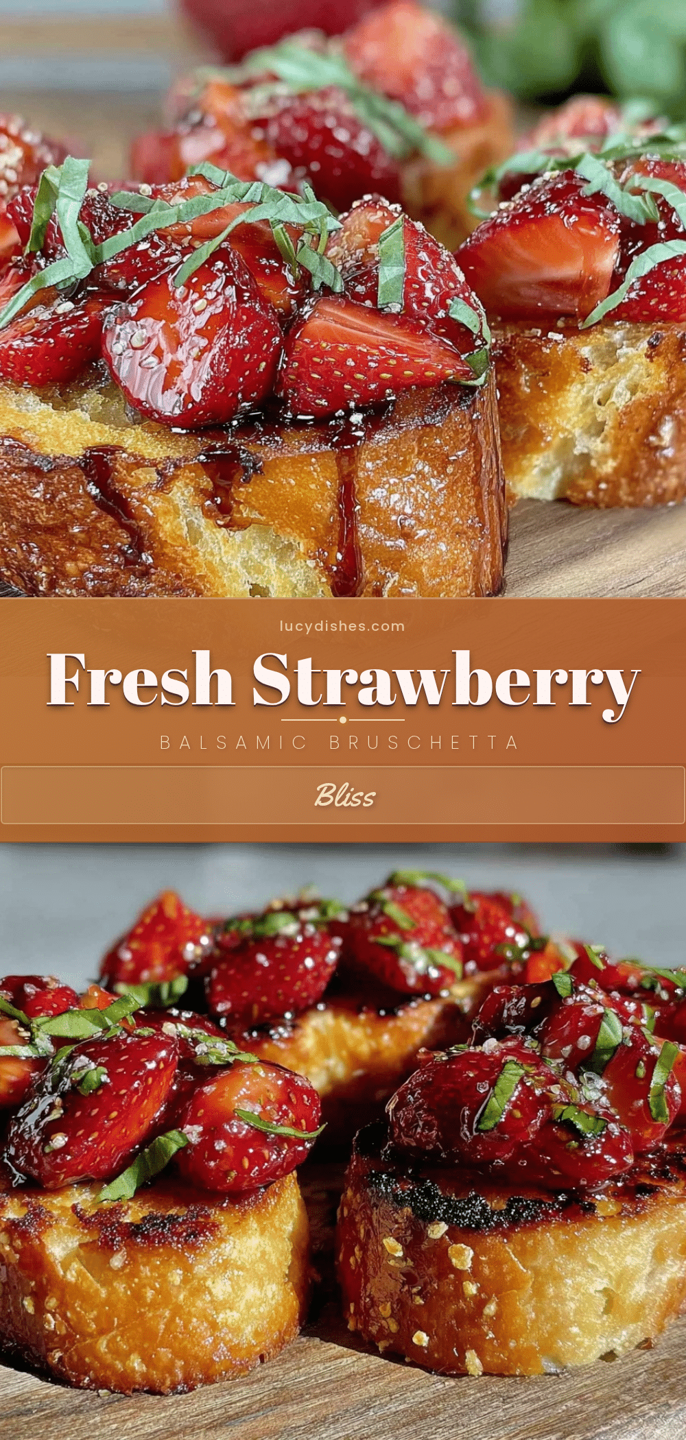 fresh strawberry balsamic bruschetta recipe