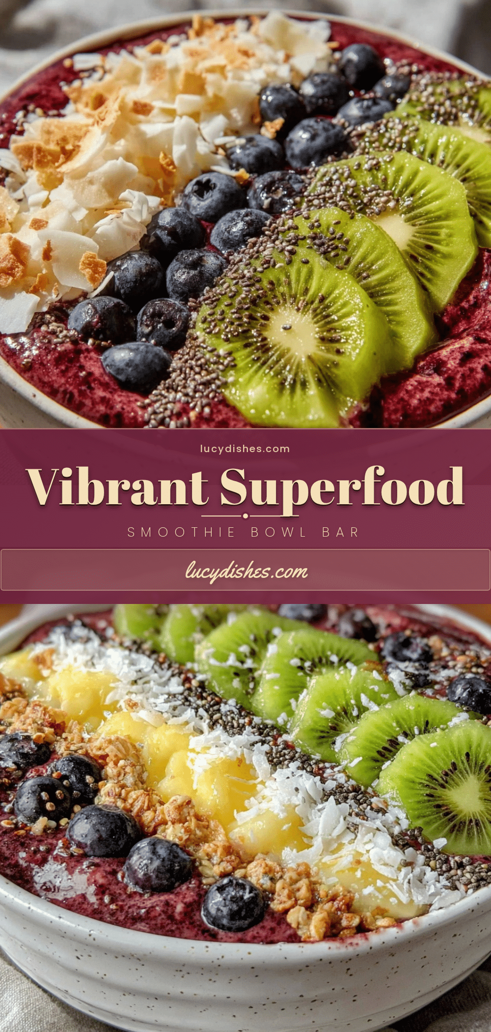 fresh superfood smoothie bowl recipe