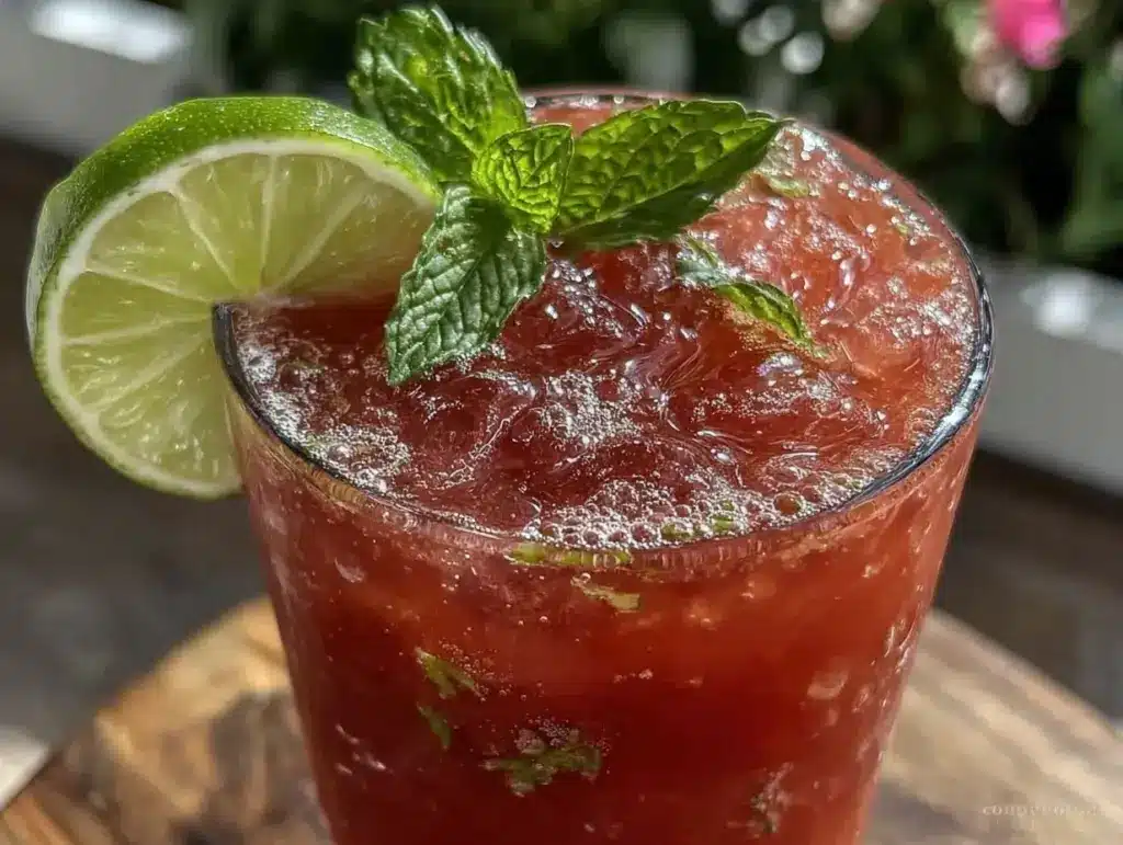 fresh watermelon agua fresca - featured image