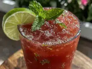 fresh watermelon agua fresca - featured image