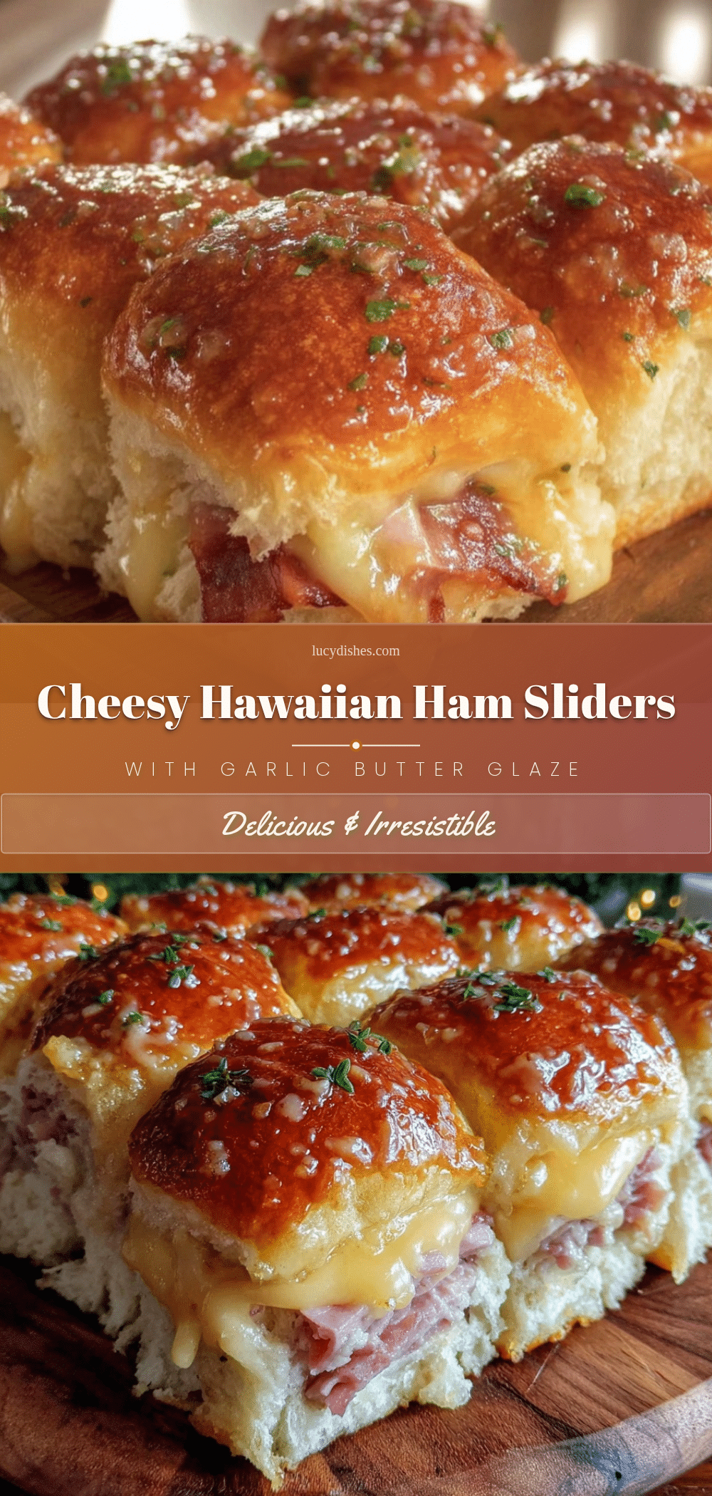 Hawaiian Roll Ham and Cheese Sliders recipe