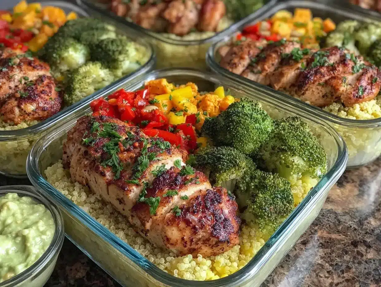 healthy comida saludable semanal meal prep preparation steps