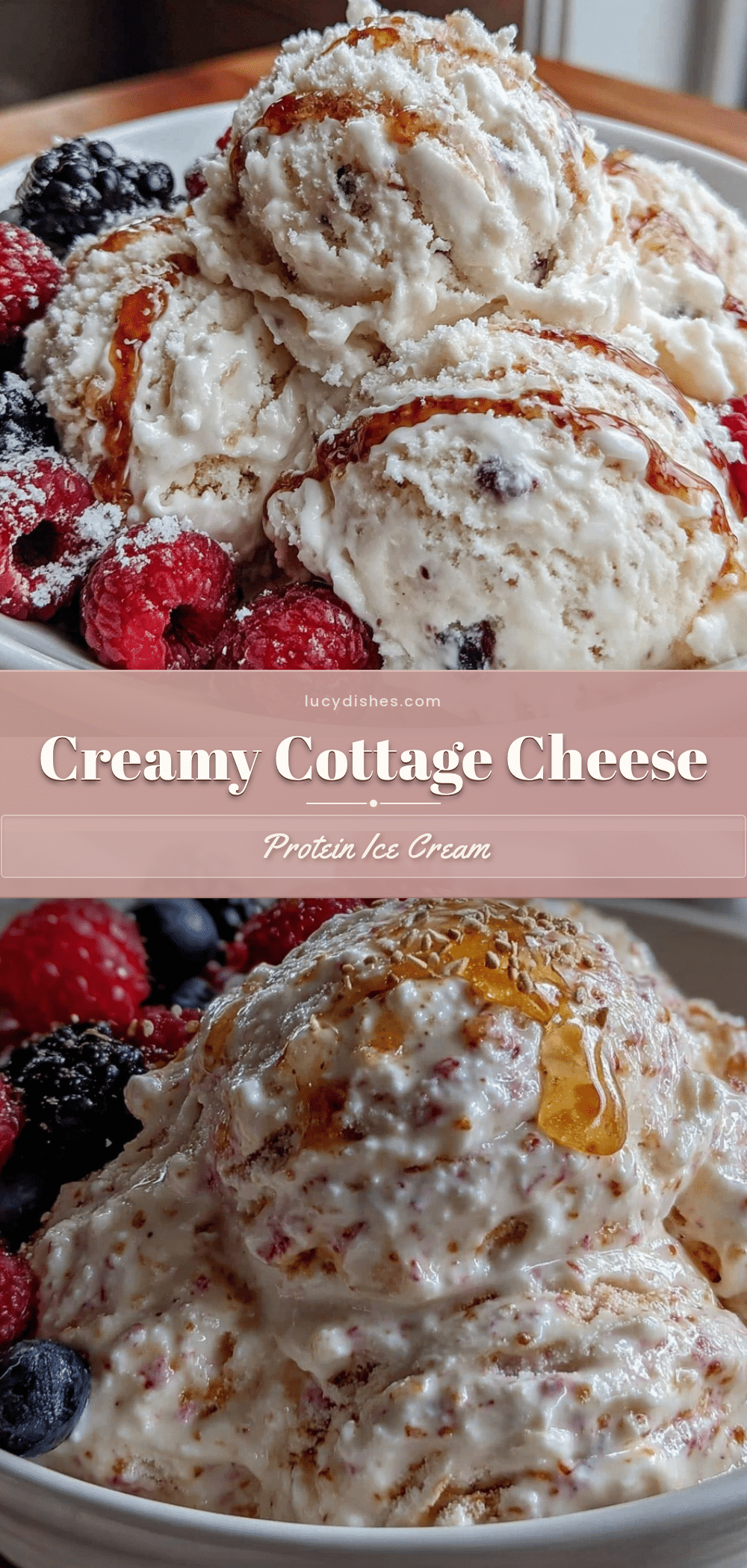 healthy cottage cheese protein ice cream recipe