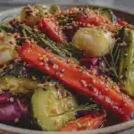 healthy fermented pickled vegetables recipe - featured image