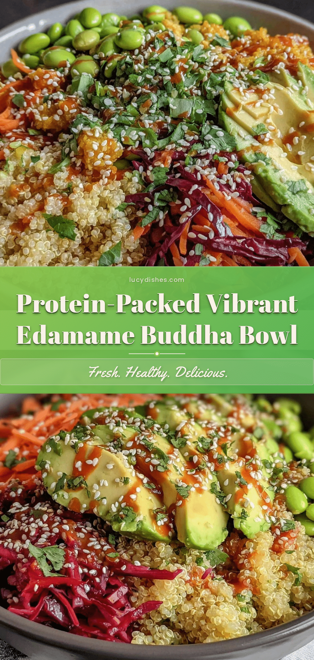 healthy high-protein edamame buddha bowl recipe