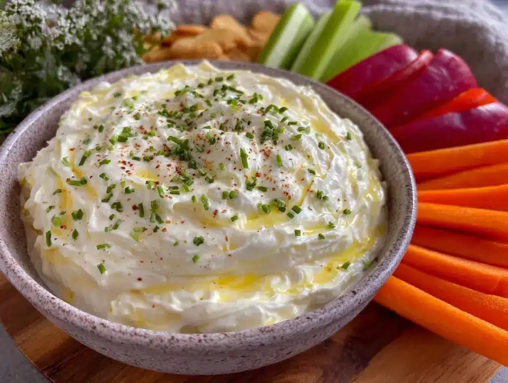 Healthy High-Protein Greek Yogurt Ranch Dip - featured image
