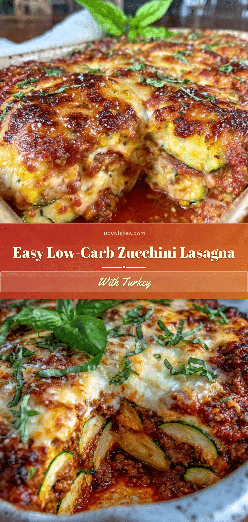 healthy low-carb zucchini lasagna recipe