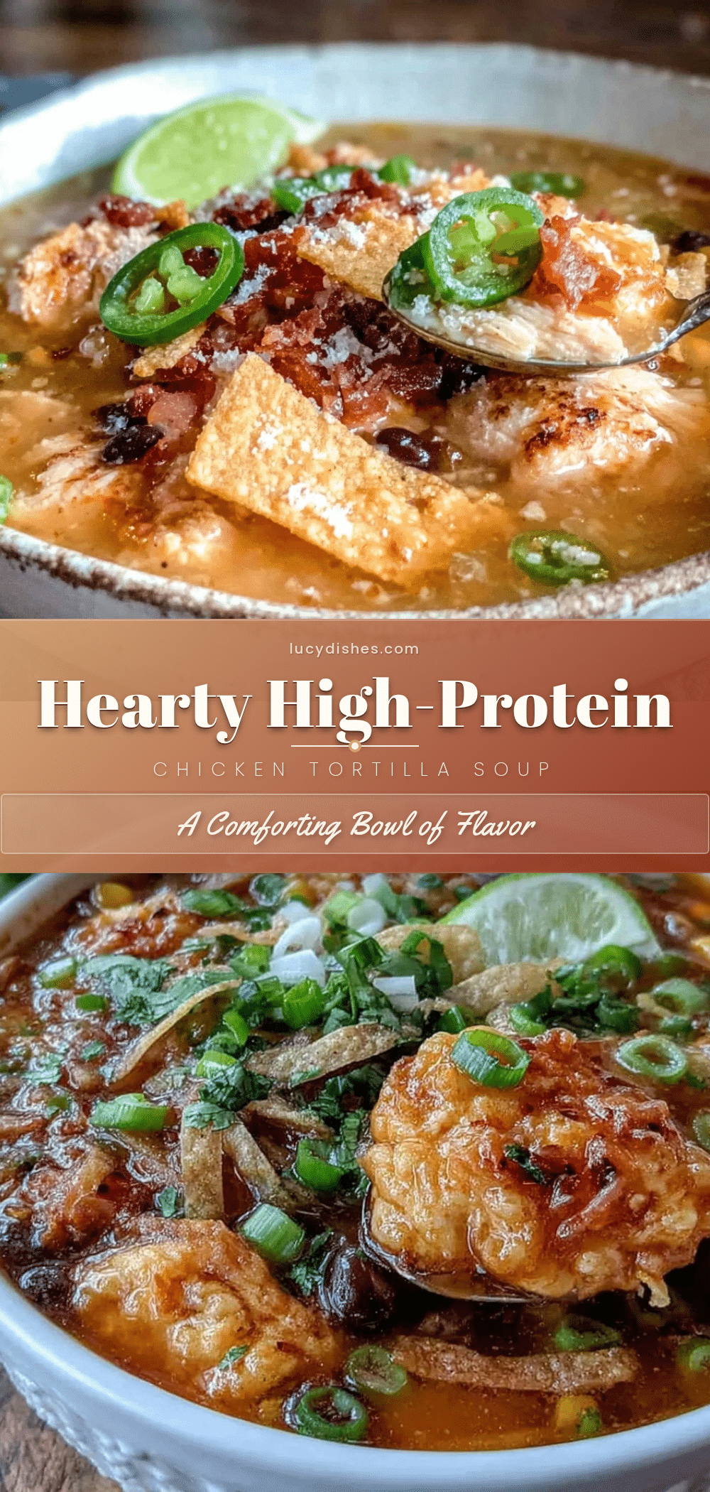 high-protein chicken tortilla soup recipe