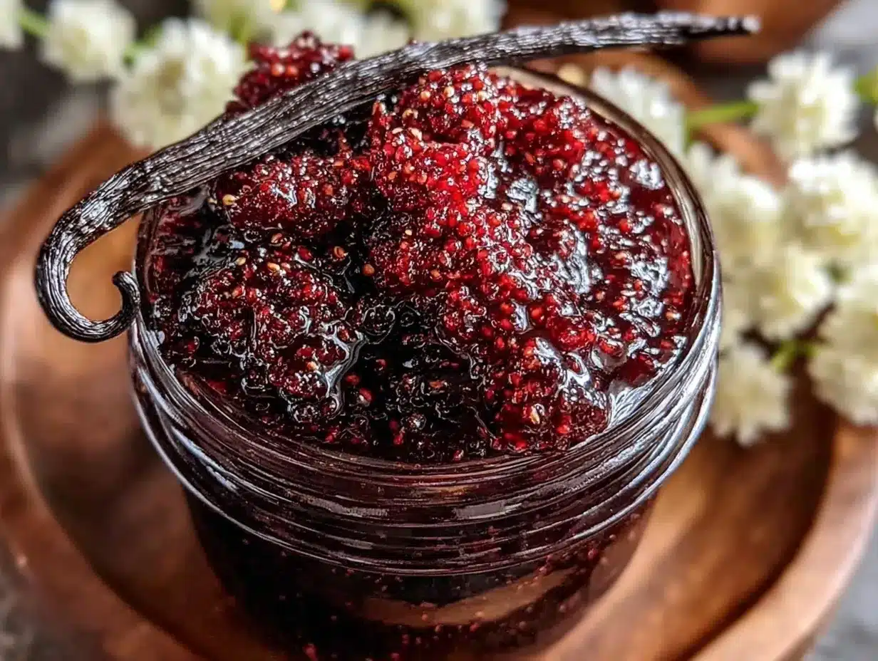 homemade mulberry jam preparation steps