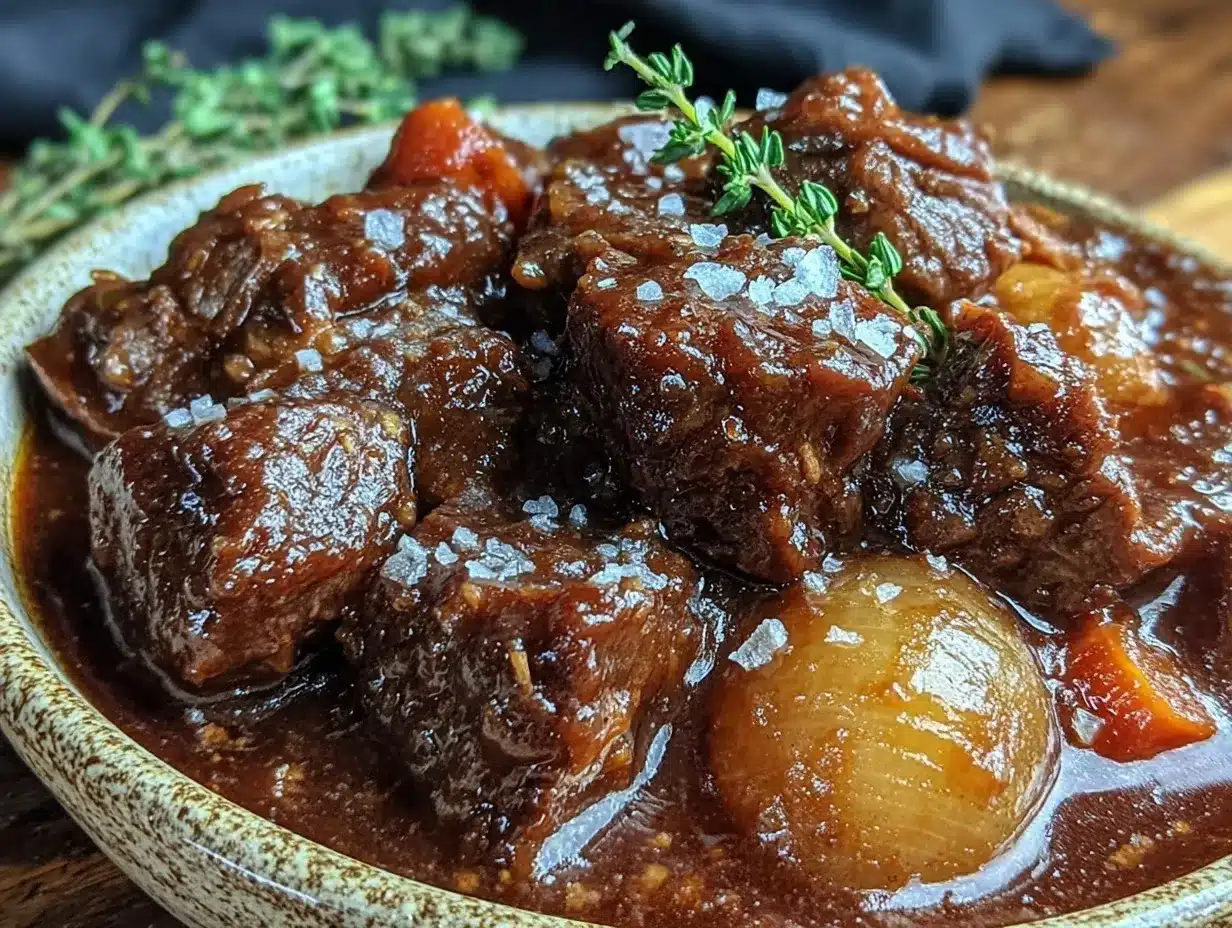 Instant Pot beef stew preparation steps