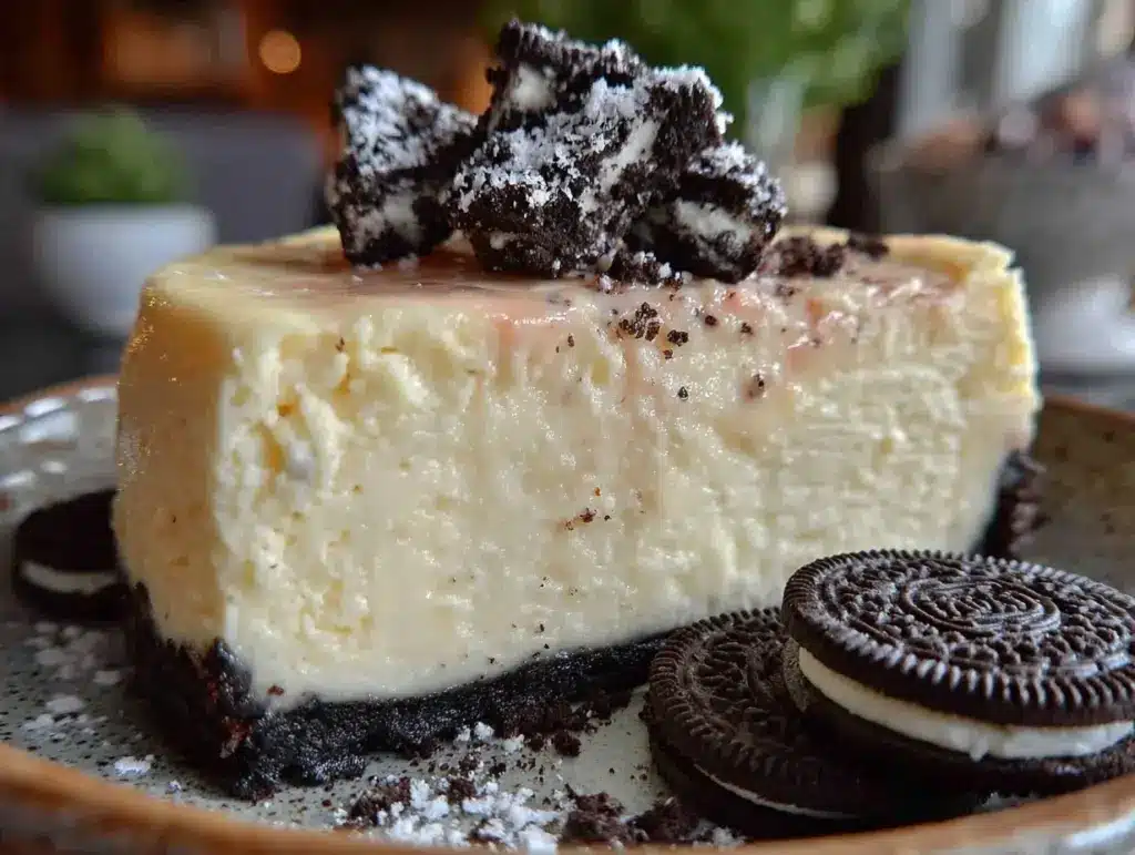 Instant Pot cheesecake - featured image