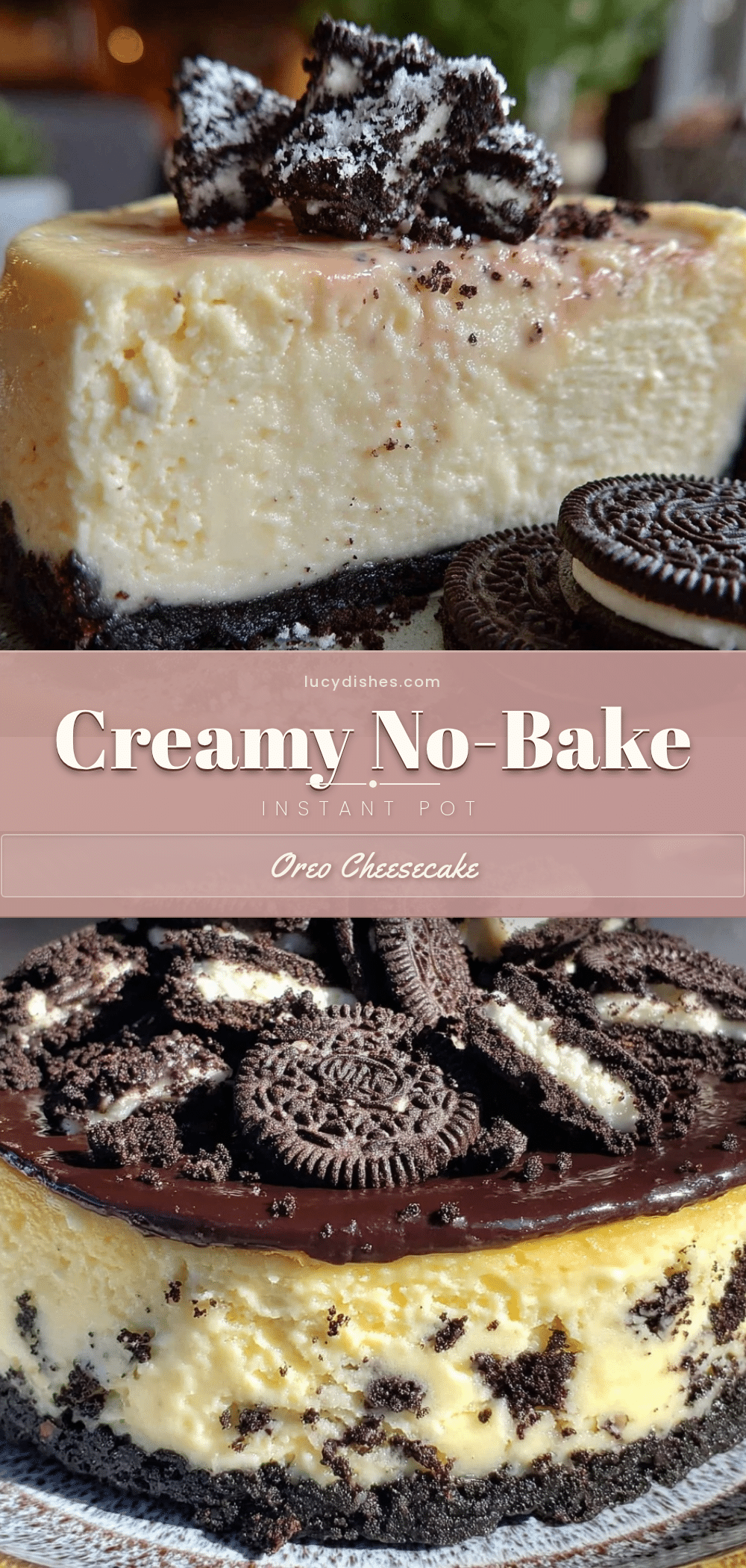 Instant Pot cheesecake recipe