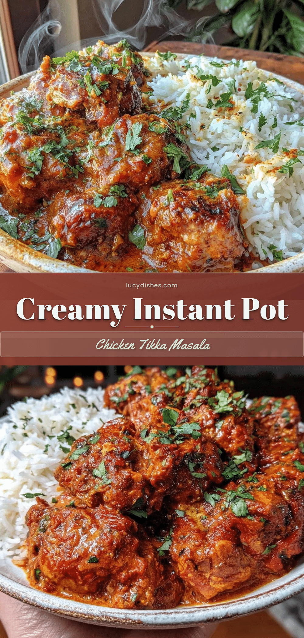 Instant Pot chicken tikka masala recipe