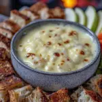 Irish cheddar and beer fondue - featured image