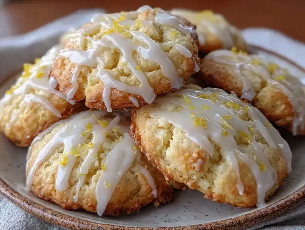 Italian lemon ricotta cookies - featured image