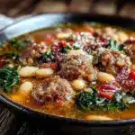 Italian sausage and white bean soup - featured image