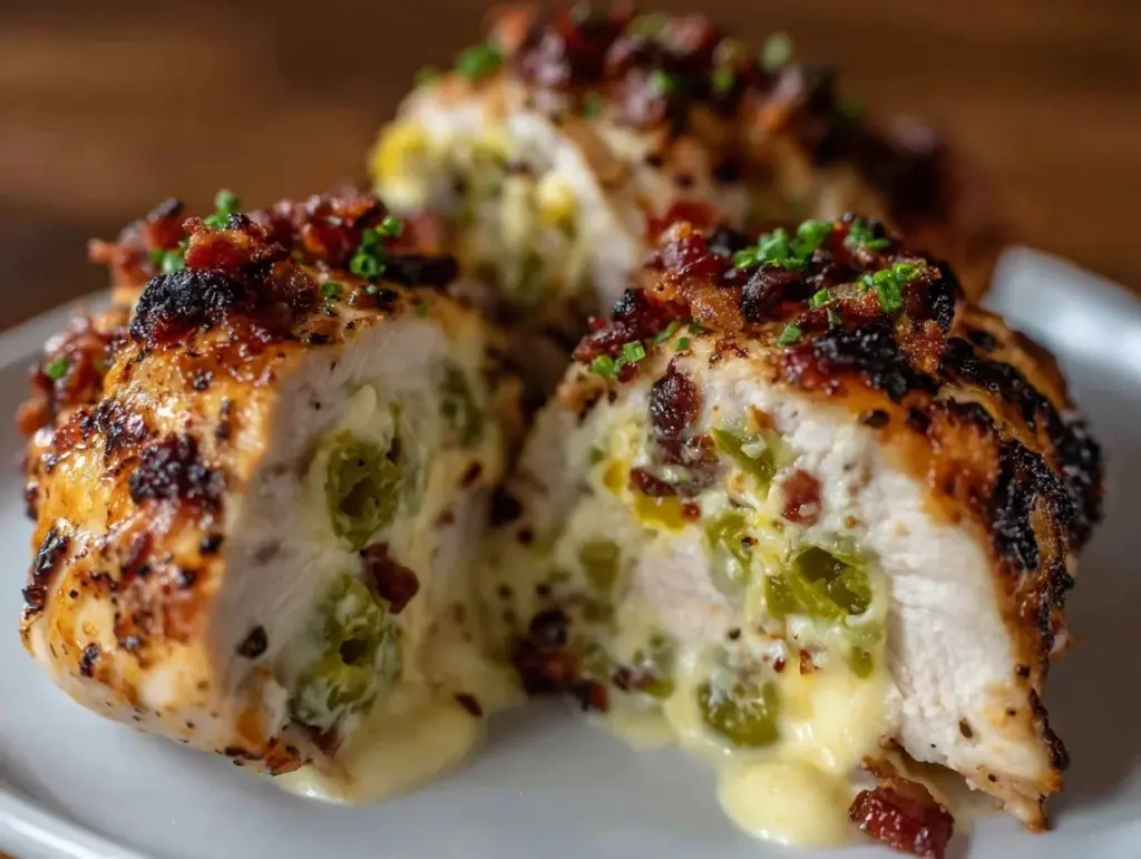jalapeño popper stuffed chicken breast - featured image