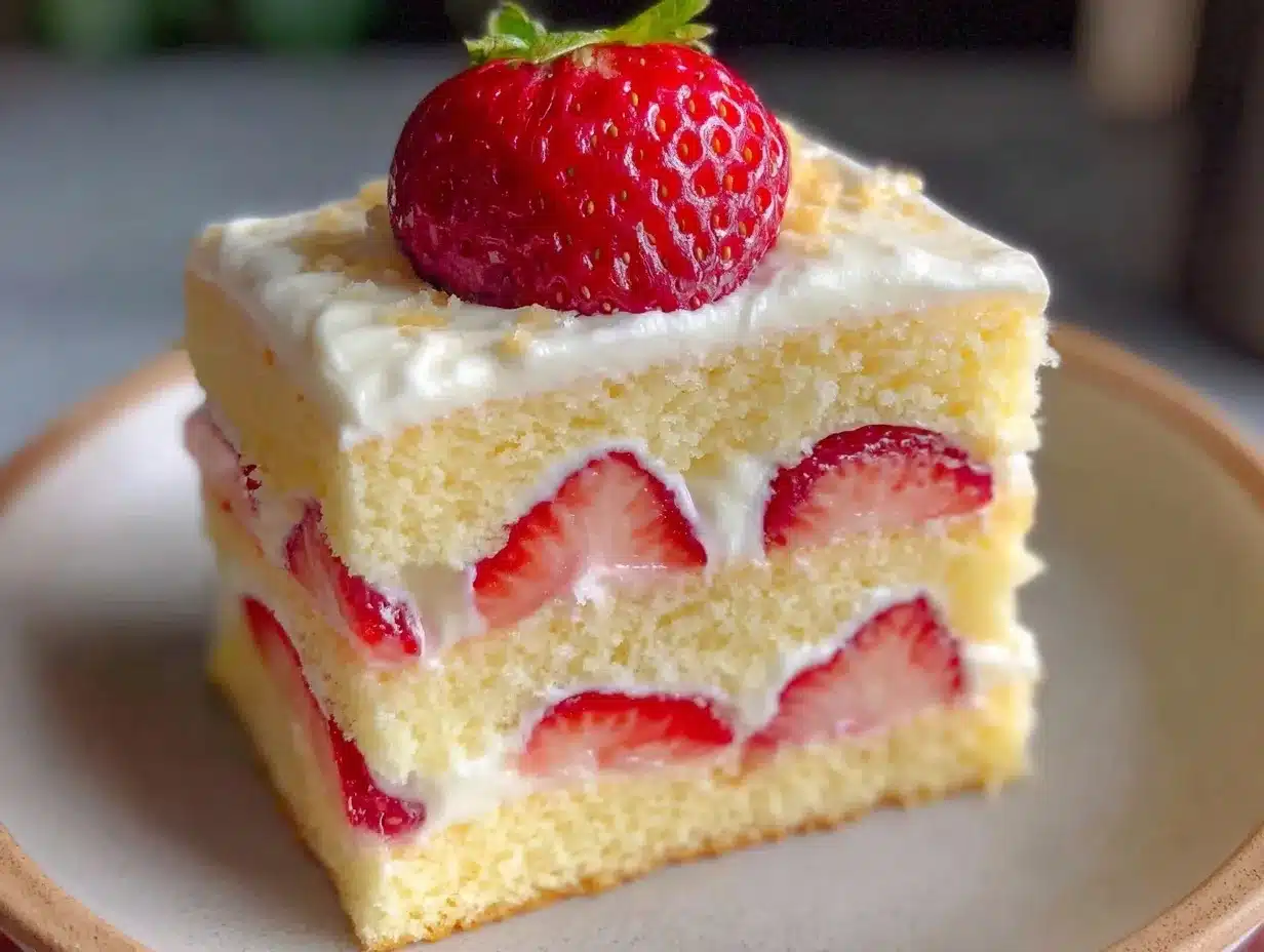 Japanese strawberry shortcake preparation steps