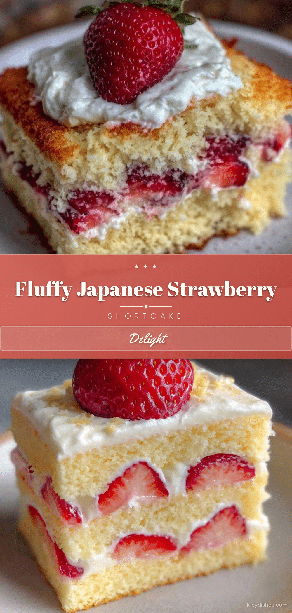 Japanese strawberry shortcake recipe