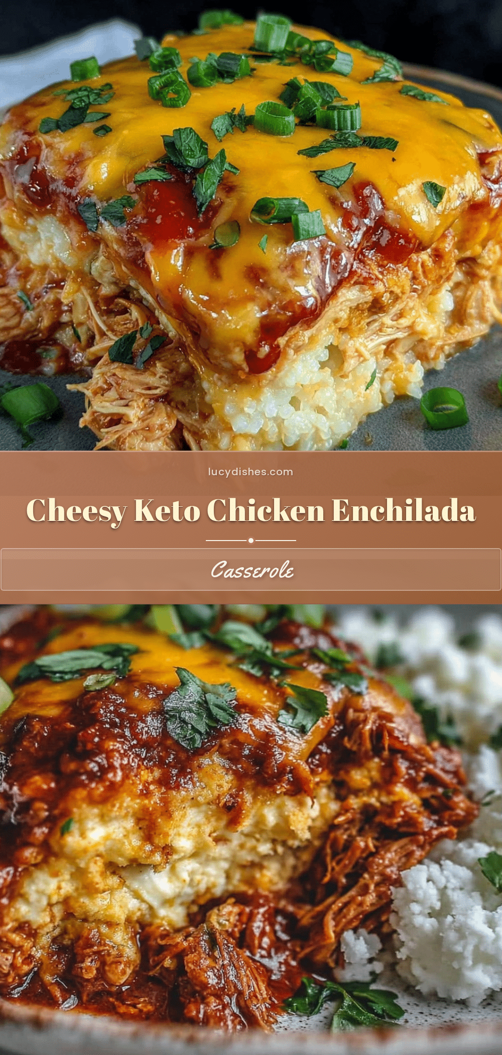 keto chicken enchilada casserole recipe
